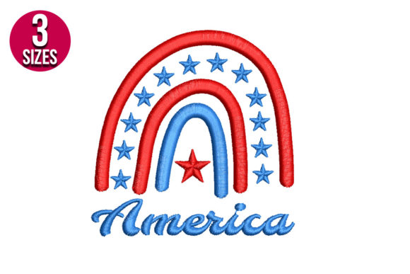American Rainbow Embroidery Design: A Designer’s Seasonal Review