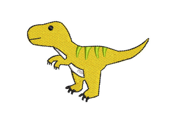 Animated Dinosaur Embroidery Design: A Hands-On Review