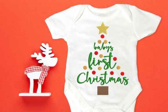 Baby's First Christmas Tree Embroidery Review
