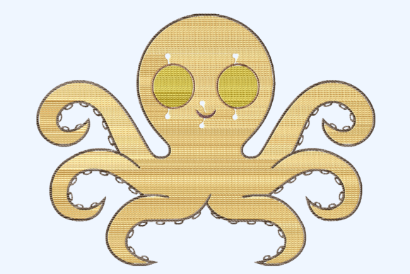 Big Eyes Octopus Embroidery: A Small Shop Review