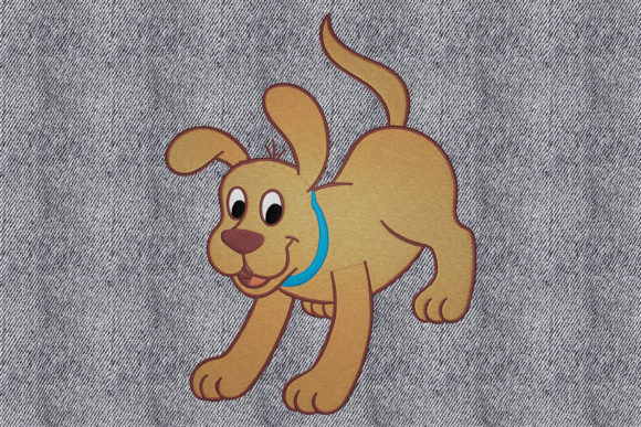 Happy Dog Embroidery: A Designer’s Take for Apparel