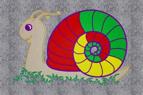 Multicolor Snail Embroidery: Real-World Designer Review