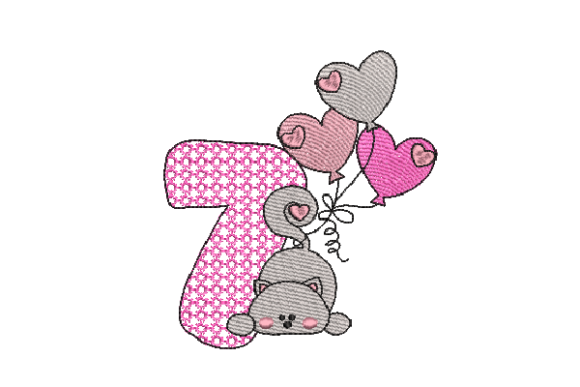 Number 7 Cat Sketch: A Designer’s Embroidery Review