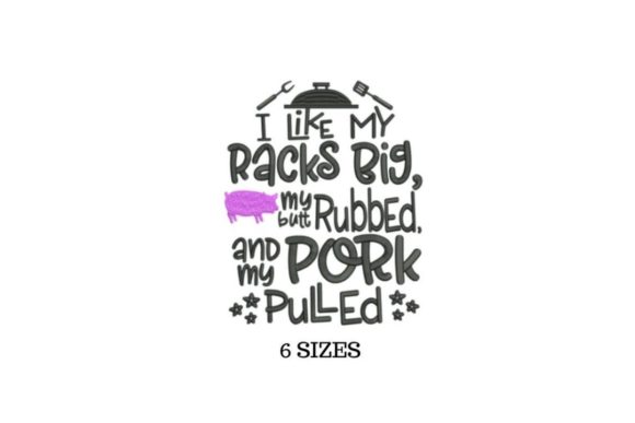 Pork: The Humorous Machine Embroidery Design for Seasonal Gifts