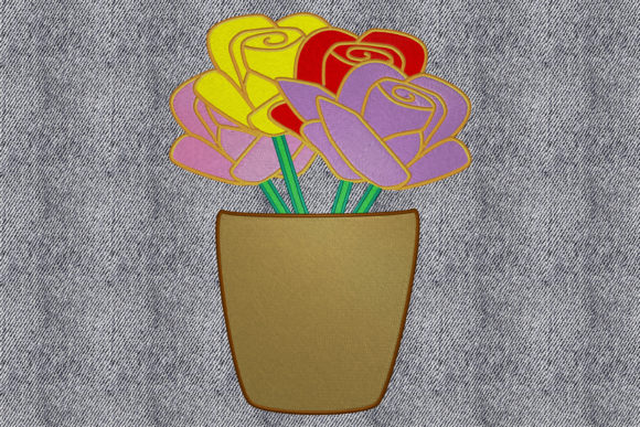 Pot with Flowers Embroidery: A Seasonal Product Review