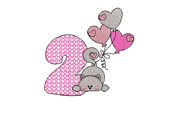 Review: Number 2 Cat Sketch for Personalized Gifts