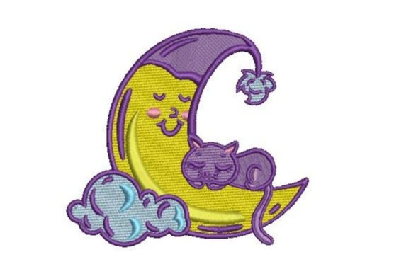 Seasonal Review: Sleeping Moon with a Cat Design
