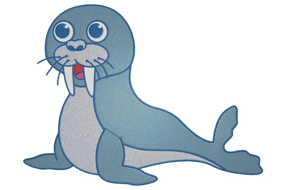 Walrus Embroidery Design Review for Small Biz Merch