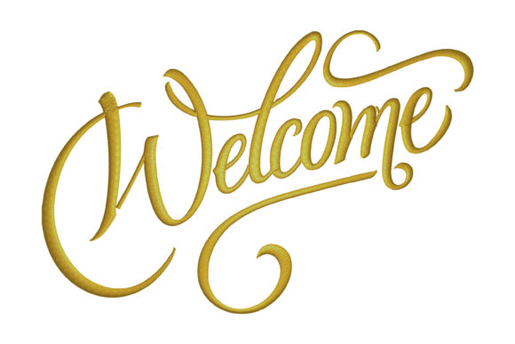 Welcome Sign Embroidery Review for Apparel Projects